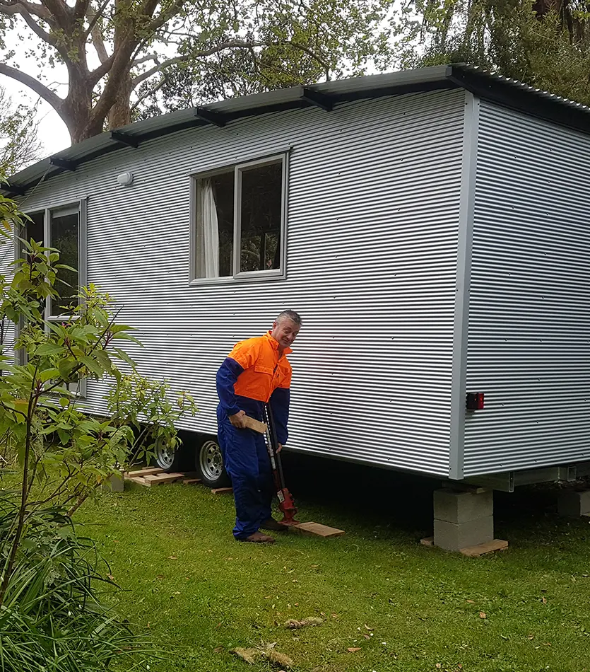 Royce runs a cabin hire service based in Whangarei