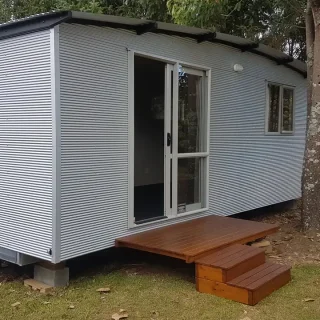 large 7.2m cabin