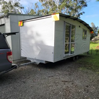 large 7.2m cabin