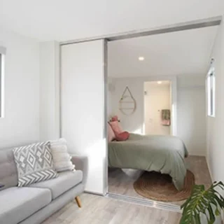 large 7.2m cabin bedroom